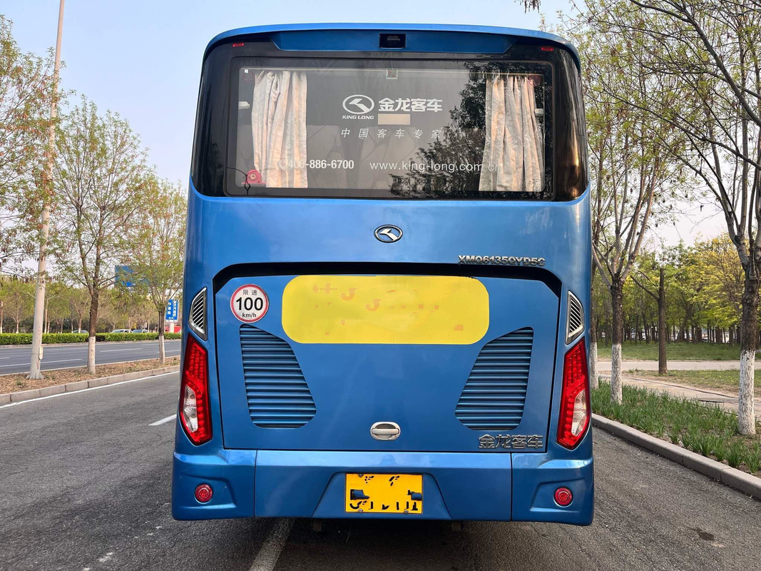 Il bus nuovo XMQ6135 di Kinglong ha utilizzato la vettura Buses 56 sedili LHD Front Engine Double Axle