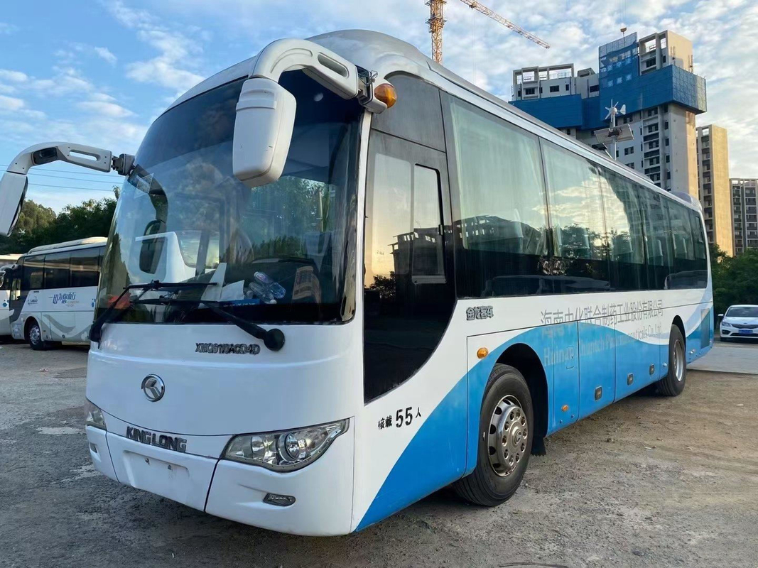 Euro IV 2+3layout delle porte di Used 55seats due della vettura dei bus di re Long XMQ6110 del bus