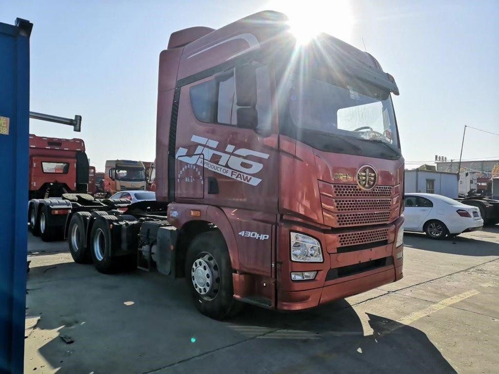 FAW JH6 ha utilizzato il motore diesel 11.596L LHD manuale del camion 6*4 430hp Weichai del trattore