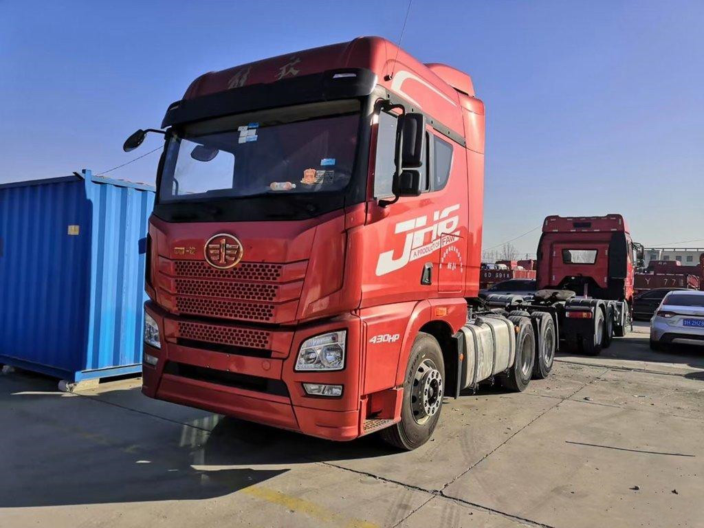 FAW JH6 ha utilizzato il motore diesel 11.596L LHD manuale del camion 6*4 430hp Weichai del trattore