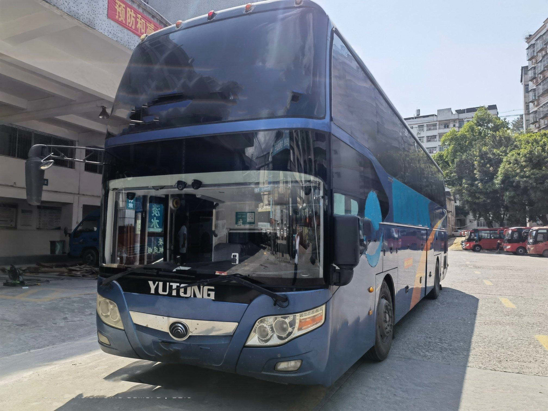 Yutong ZK6127 ha utilizzato il bus di lusso della seconda mano del telaio dell'airbag delle porte di Bus 53seats due della vettura