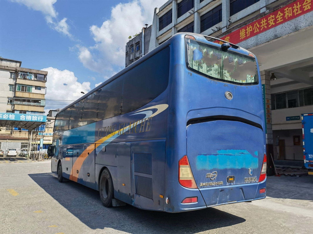 Yutong ZK6127 ha utilizzato il bus di lusso della seconda mano del telaio dell'airbag delle porte di Bus 53seats due della vettura