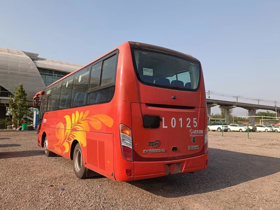 I motori diesel utilizzati sedili del bus da 2014 anni 33 Zk6808 Yutong preparano la direzione di Bus With LHD