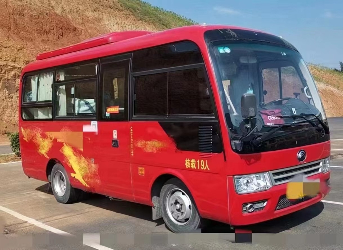 2017 asse del modello ZK6609D Mini Bus Left Hand Drive Front Engine 2 del bus di Yutong utilizzato sedili di anno 19