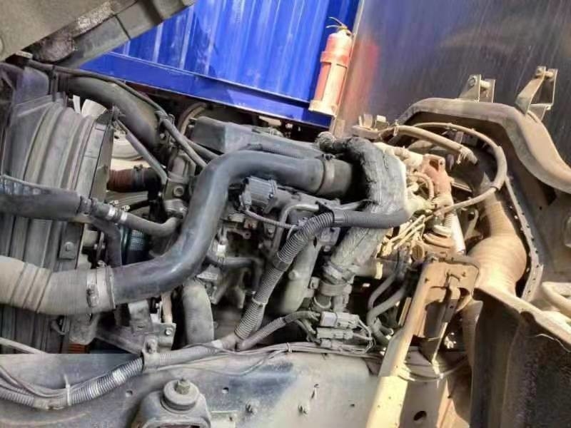 Lunghezza veloce del cambio 9.6m del camion a forma di scatola di ISUZU Cargo Truck Second Hand