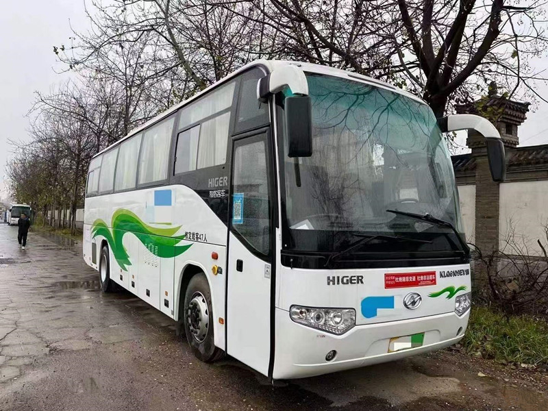 Bus utilizzato elettrico KLQ6109ev di 47 sedili un più alto ha utilizzato la vettura Bus New Fuel nessun incidente