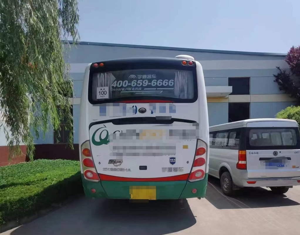 Bus di giro utilizzato 147kw giusto di Yuchai della vettura della direzione del motore della parte posteriore del bus ZK6809 35seats di Yutong