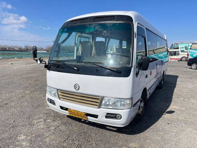 Vettura dorata Transport Mini Bus 22seats 2017 Cummins Engine diesel di Dragon Coaster Bus XML6700