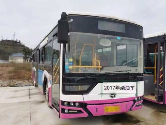 12m 30 sedili Hengtong ha utilizzato lo scuolabus diesel di lusso della città del motore posteriore dei bus