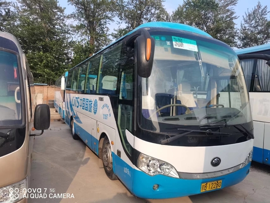 Bus ZK6858 mini RHD di Yutong utilizzato 35 sedili che dirige i motori diesel per trasporto