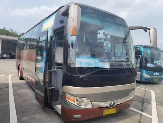 2013 bus ZK6107 di Yutong utilizzato di anno 45 sedili che dirige RHD in buone condizioni