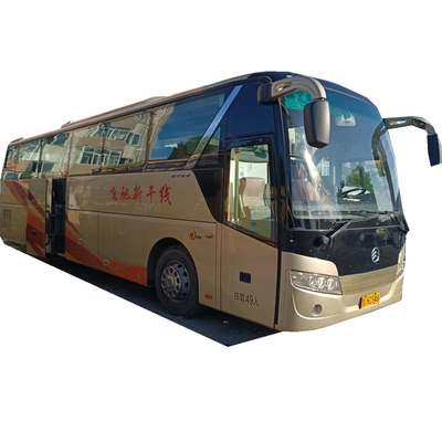 2012 la mano sinistra dorata di Dragon Used Coaster Bus XML6113 LHD che determina 49 sedili prepara