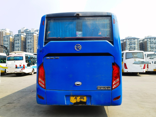 bus dorato del motore della parte posteriore di Dragon Mini Bus Vehicle Tourist XML6807 della disposizione 30seats 2+2
