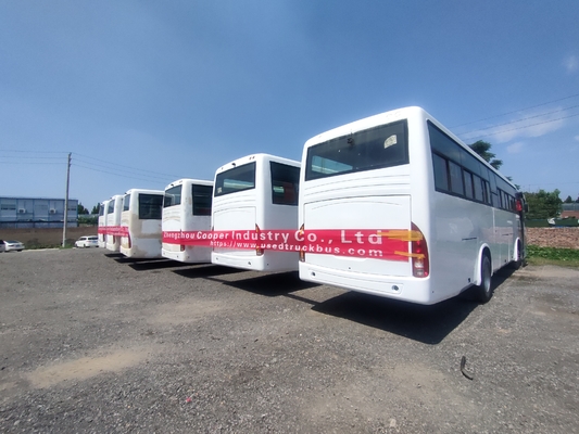 Il bus Zk6116d F11 di Yutong della guida a destra ha usato la finestra di Silding delle porte di Front Engine Bus 53seats due