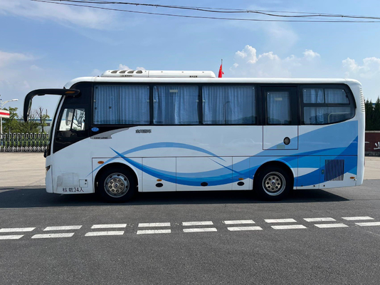 Lusso elettrico di potere della seconda mano 48seater Yuchai di Used XMQ6802 della vettura del bus di Kinglong