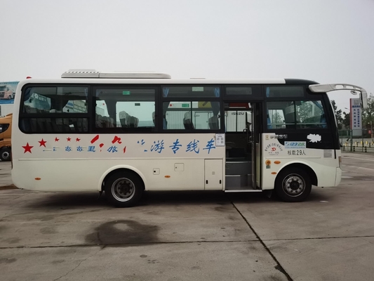 29 sedili Front Engine Used Coach Bus Zk6752d Weichai 140kw Mini Transportation