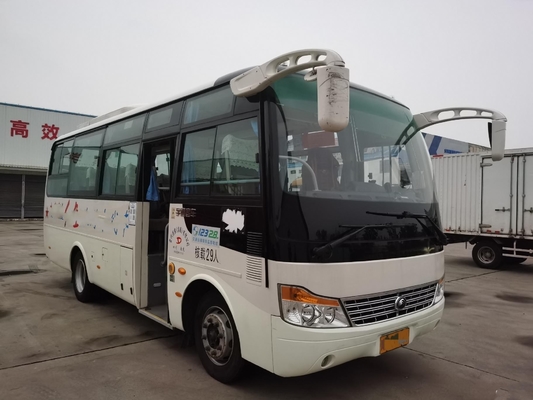 29 sedili Front Engine Used Coach Bus Zk6752d Weichai 140kw Mini Transportation