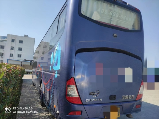 Bus utilizzato sedili di ZK6127 55 Yutong motore di Weichai di 2014 anni con la sospensione della molla a lamelle
