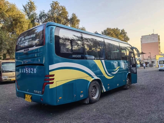 2017 anni 34 più alto KLQ6796 usato sedili Mini Bus LHD che dirige motore diesel nessun incidente