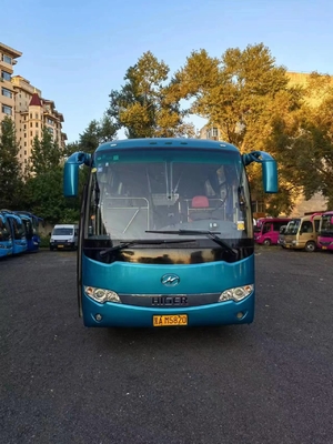 2017 anni 34 più alto KLQ6796 usato sedili Mini Bus LHD che dirige motore diesel nessun incidente