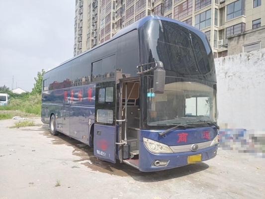 Autobus a lunga percorrenza Yutong ZK6118 51seats Yuchai 206kw Vettura di giro usata porta due