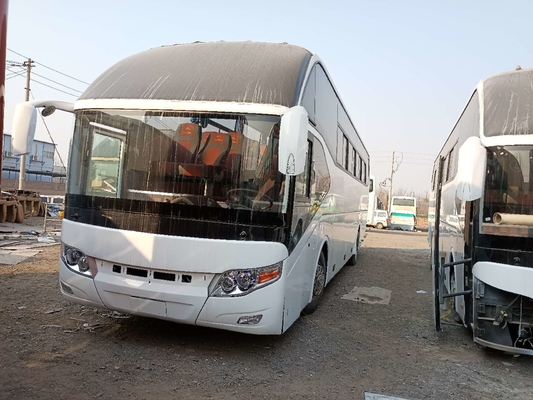 Bus e vettura utilizzati Yutong Zk 6127 porte della sospensione due della molla a lamelle di 55seats LHD/RHD