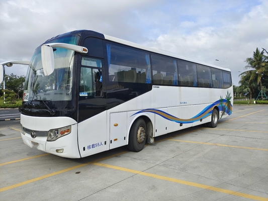 Mano di 55 sedili una seconda trasporta il bus del trasporto di marca di Yutong per le vetture posteriori diesel del motore dell'Africa