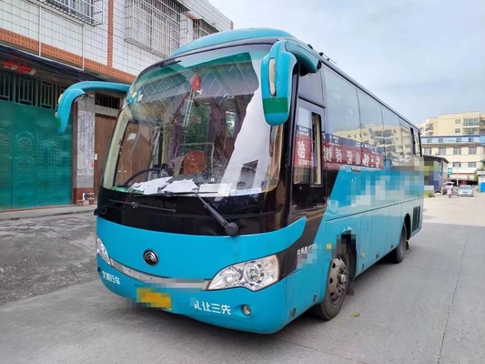 il secondo bus della mano ha utilizzato il bus del bus Zk6808 33 Seater di Yutong con LHD che dirige i motori diesel