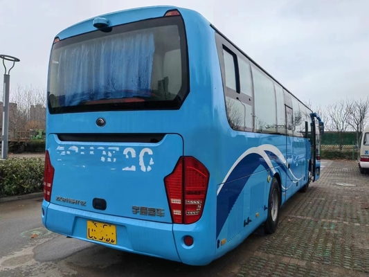 Porte usate del motore due di Bus Double Glass Yutong Zk6115 60seats Yuchai della vettura con lo stato dell'aria