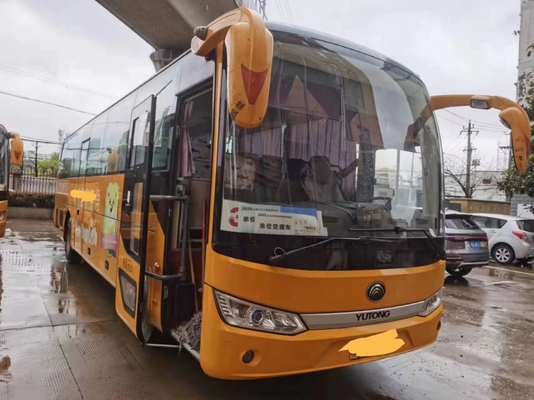 Giovane motore giallo utilizzato di Yuchai dei sedili di colore 60 di Tong Bus ZK6115 della seconda mano di lusso delle vetture