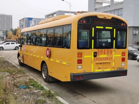 I sedili 9 del motore 52 di Weichai dello scuolabus della seconda mano misura YuTong con un contatore hanno utilizzato il bus ZK6935D
