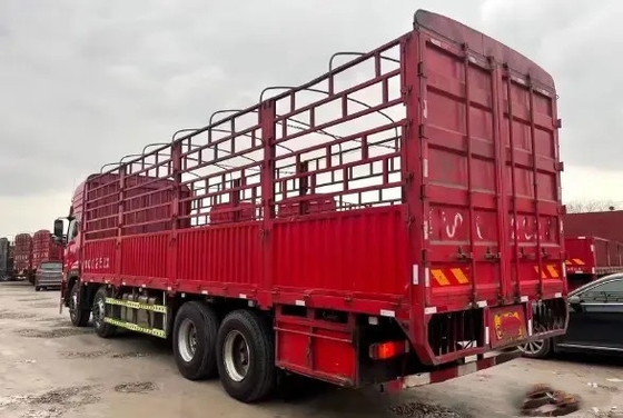 Cambio utilizzato Dongfeng Lorry Truck delle gomme di modo 12 dell'azionamento del tetto 420hp 8×4 del carico nominale dei camion 17.8t del carico alto VELOCEMENTE