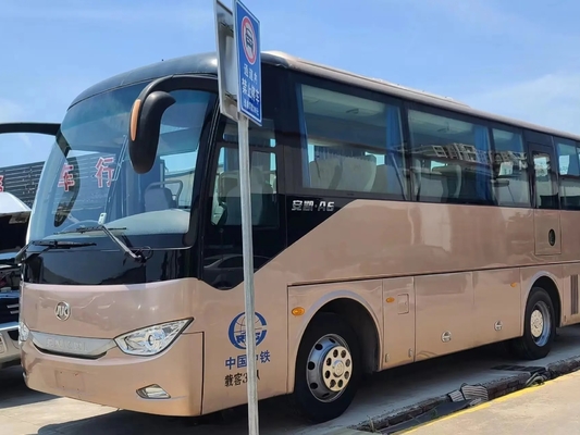 Bus diesel utilizzati sedili limite di emissione 35 dell'EURO IV da 2015 anni che sigillano finestra Champagne Color Ankai Bus HFF6859