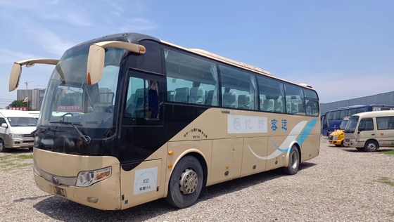 Condizionatore d'aria utilizzato dei sedili di colore 51 di rosa del bus di viaggio 11 metro di grande di bagagli mano Yutong ZK6110 del compartimento seconda