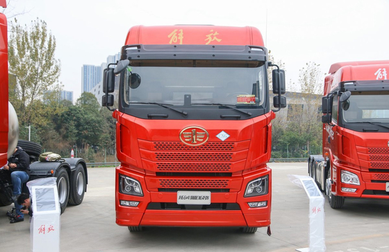 Tractor Trailer Truck Jiefang JH6 6*4 Drive Mode 510hp CNG Weichai Motore Euro 6