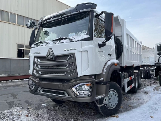 Camion di gomma usato Diesel Howo 6*4 Dumper 380hp Weichai Hohan Modello 20-40 tonnellate carico Euro 3