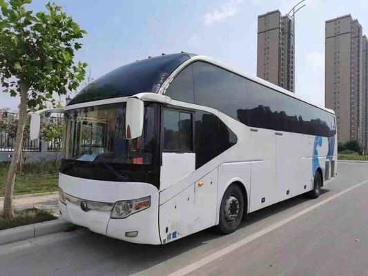 Autobus passeggeri di seconda mano Yutong Zk6122 Grande capacità bagagli Motore Weichai 336hp A/C