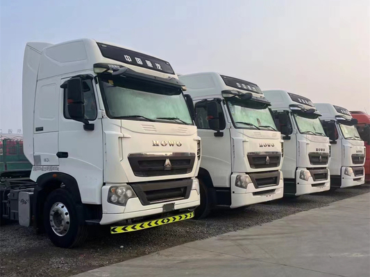 Usato Sino Truck Howo 10 ruote T7H Trattor testa uomo motore 480hp cabina a tetto alto con aria condizionata