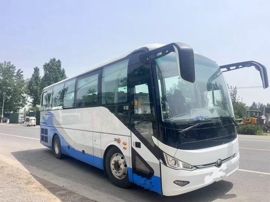 Autobus diesel con interni lussuosi ZK6907H6Y1 17 Sedie in pelle Chiesa / ONG Tabella di controllo pulita