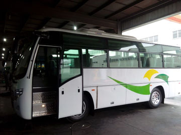 Stile bianco del mezzo del motore di Yuchai di 2013 di ANNO della vettura usato Dongfeng sedili del bus 24-35