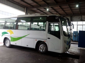 Stile bianco del mezzo del motore di Yuchai di 2013 di ANNO della vettura usato Dongfeng sedili del bus 24-35