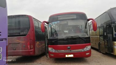 Yutong rosso ha usato le porte diesel del A/C due di sostegno del bus ZK6121HQ3Z 68 Seat RHD del sottobicchiere