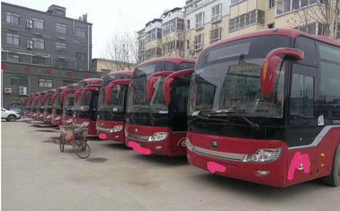 Yutong rosso ha usato le porte diesel del A/C due di sostegno del bus ZK6121HQ3Z 68 Seat RHD del sottobicchiere