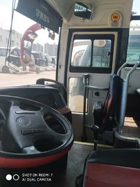 Il diesel rosso Yutong usato LHD trasporta 68 sedili con la trasmissione manuale