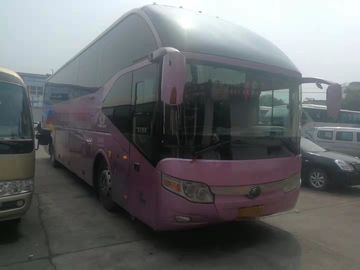 Il bus turistico 53 della seconda mano di affari/viaggio di ZK6122H mette LHD a sedere 2012 anni con il dispositivo di raffreddamento