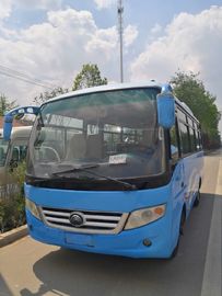Piccoli bus utilizzati di Yutong con il bus ZK6660D della seconda mano del supporto dell'emissione dell'euro III di 25 sedili
