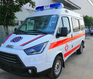 Singola automobile dell'ambulanza dei veicoli 4x2 di emergenza dell'asse con progettazione ergonomica (tipo di trasporto)