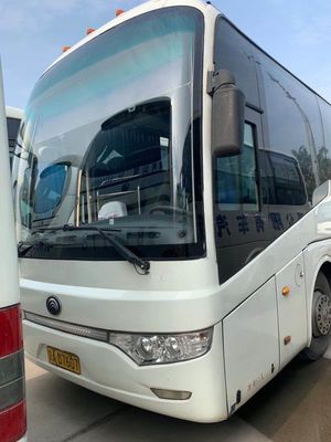 2010 interno di lusso diesel del bus di viaggio usato dei sedili di Yutong ZK6122 51 di anno RHD