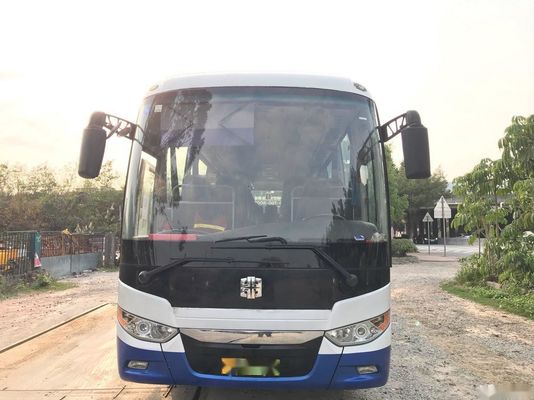 Porte ibride Petrolio-elettriche del motore 155kw del WP del veicolo elettrico le doppie rivestono di pelle Seat hanno utilizzato la vettura Bus Zhongtong LCK6101 47Seats