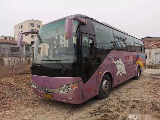 Yutong ZK6107 usato chilometro basso del telaio 47 di Bus For Africa della vettura dei sedili della direzione di buona condizione sinistra d'acciaio dell'euro III